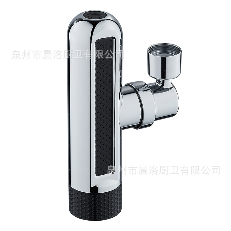 Kitchen faucet splash-proof six-level rain waterfall water outlet, universal rotating bubble generator, pressure-increasing extension faucet joint Item Picture