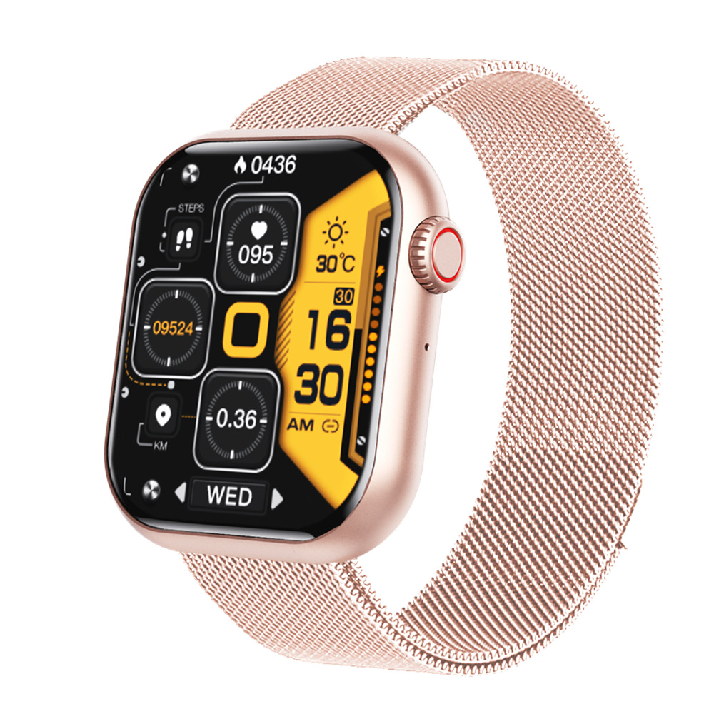 The new F57 sports watch features heart rate, sleep monitoring, Bluetooth call, voice assistant and smart bracelet Application Scenario