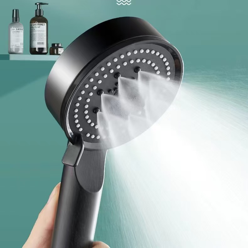 Black Knight showerhead, pressurized showerhead, bathroom bath heater, handheld shower head wholesale Application Scenario