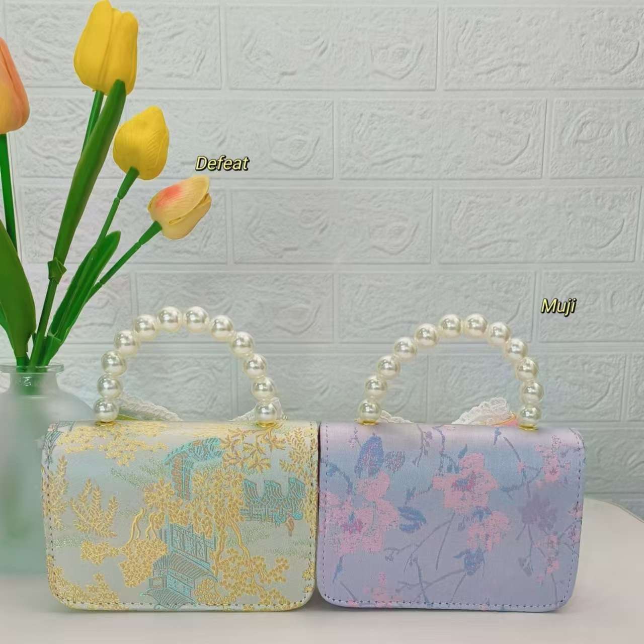 Pearl handbag, traditional Chinese style children's bag, new Chinese style ancient style little girl princess bag, chain bag, crossbody bag, accessory bag Application Scenario