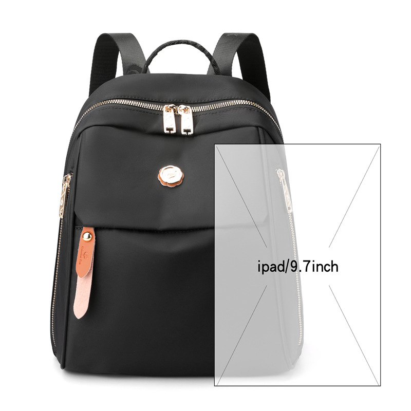 Colorful Fox's new trendy women's backpacks, summer lightweight travel backpacks, water-resistant small bags, and waterproof Item Picture