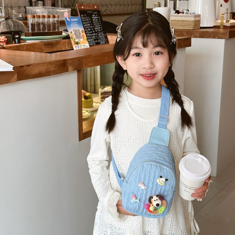The manufacturer supplies multi-color accessory cartoon cute children's bags and mini ultra-light single-shoulder crossbody bags Specification drawing