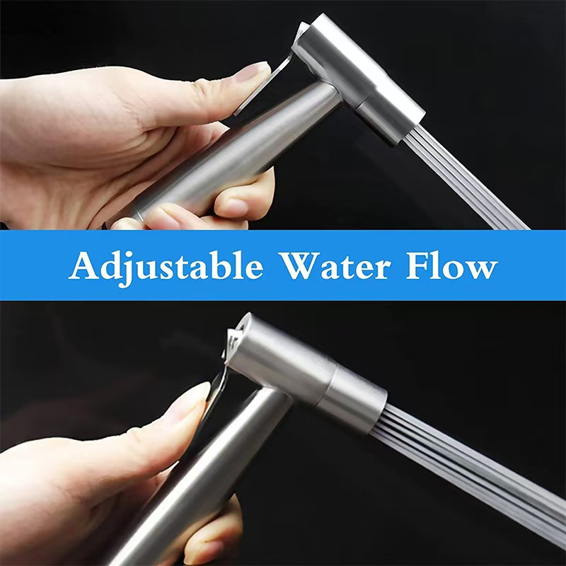 304 stainless steel pressurized spray gun, toilet companion set, faucet, washbasin nozzle, balcony and bathroom water gun details Picture