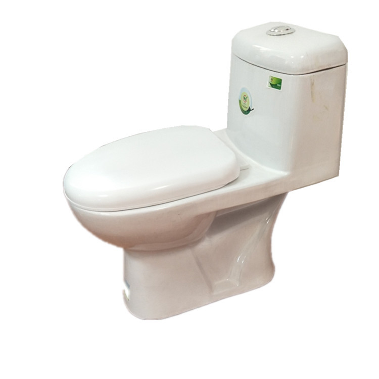 Hotel engineering toilet manufacturer, home apartment ceramic siphonic integrated toilet, bathroom water-saving commercial toilet Item Picture