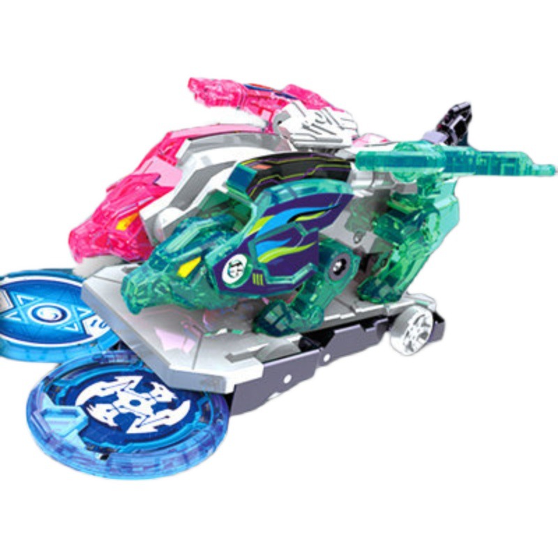 Audi Double Diamond Explosive Flying Car Storm Holy Horse Forbidden Breakage Flying Horse Lightning Divine Sculpture Children's and Boys' Complete Set of toys Item Picture