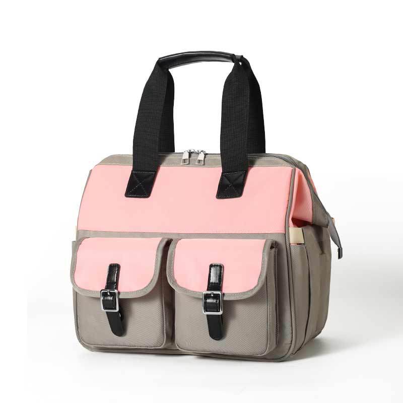 2025 Large-capacity Waterproof Mom Mi Bag, a lightweight and portable baby bag for young people to carry on the shoulder and crossbody when going out Specification drawing