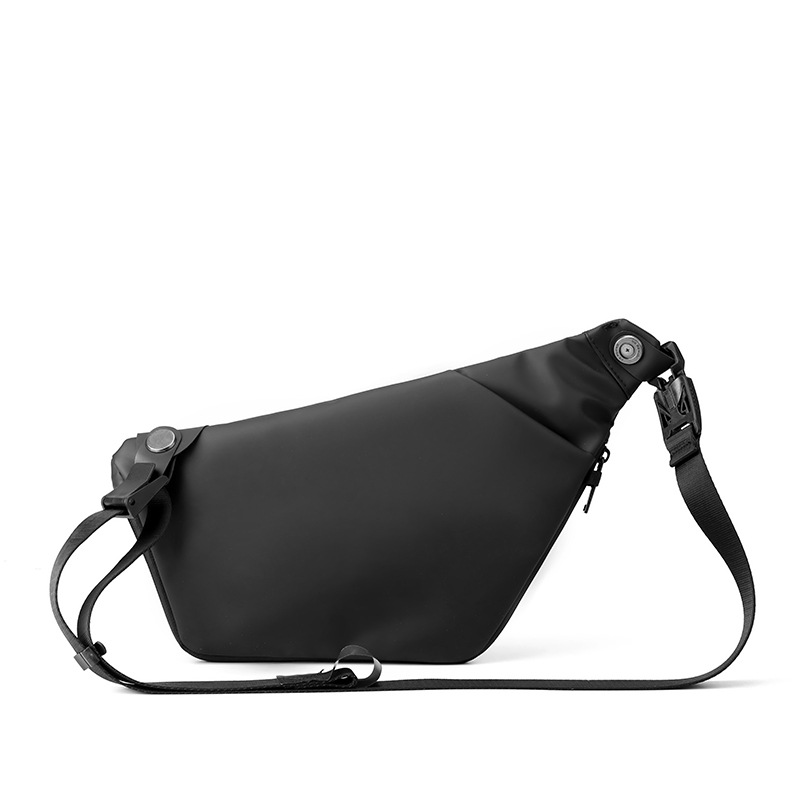 New cross-border men's large-capacity single-shoulder crossbody bag, business casual chest bag, digital storage bag, close-fitting anti-theft bag Item Picture