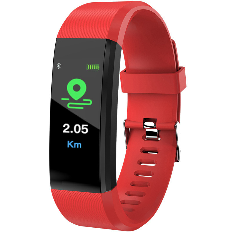 115plus Smart Bracelet Bluetooth Sports waterproof Heart Rate, Blood Oxygen, Adult blood Pressure Electronic bracelet Monitoring for both men and women details Picture