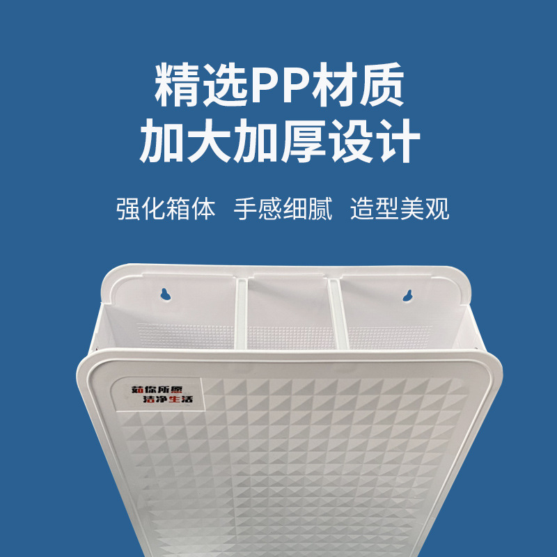 Household squat toilet flushing tank, thickened flushing tank with strong flushing force, wall-mounted large-capacity, nail-free model, universal manufacturer details Picture