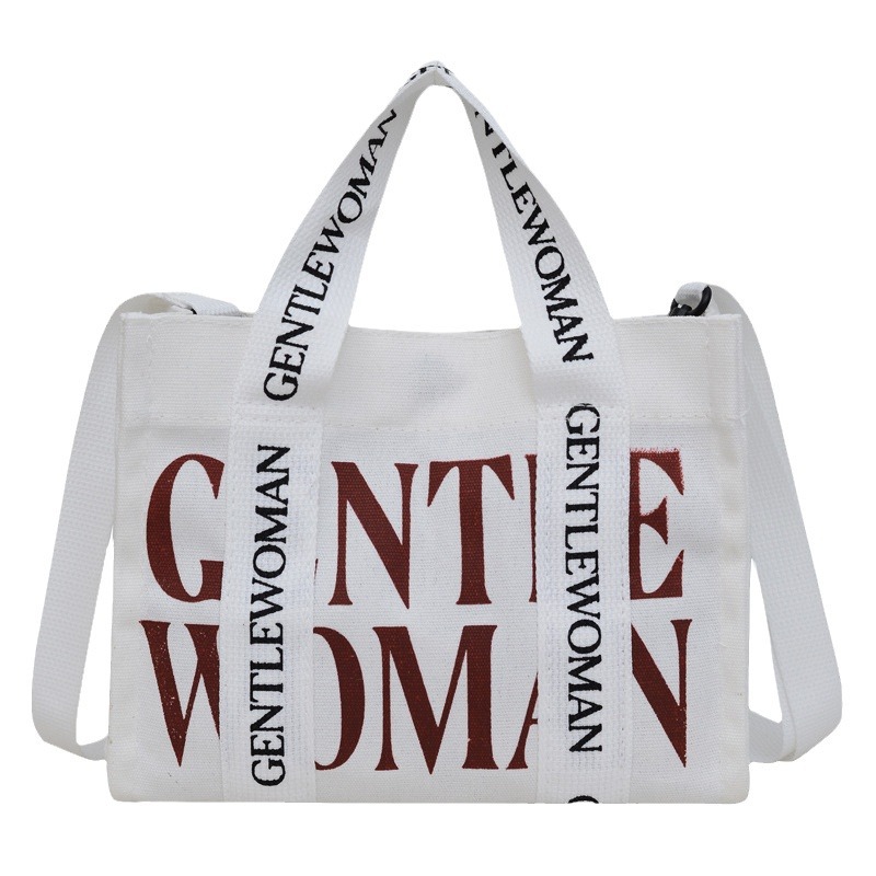 Fashionable letter canvas small bag for women, 2024 new style casual and stylish crossbody phone bag for going out, wholesale Item Picture