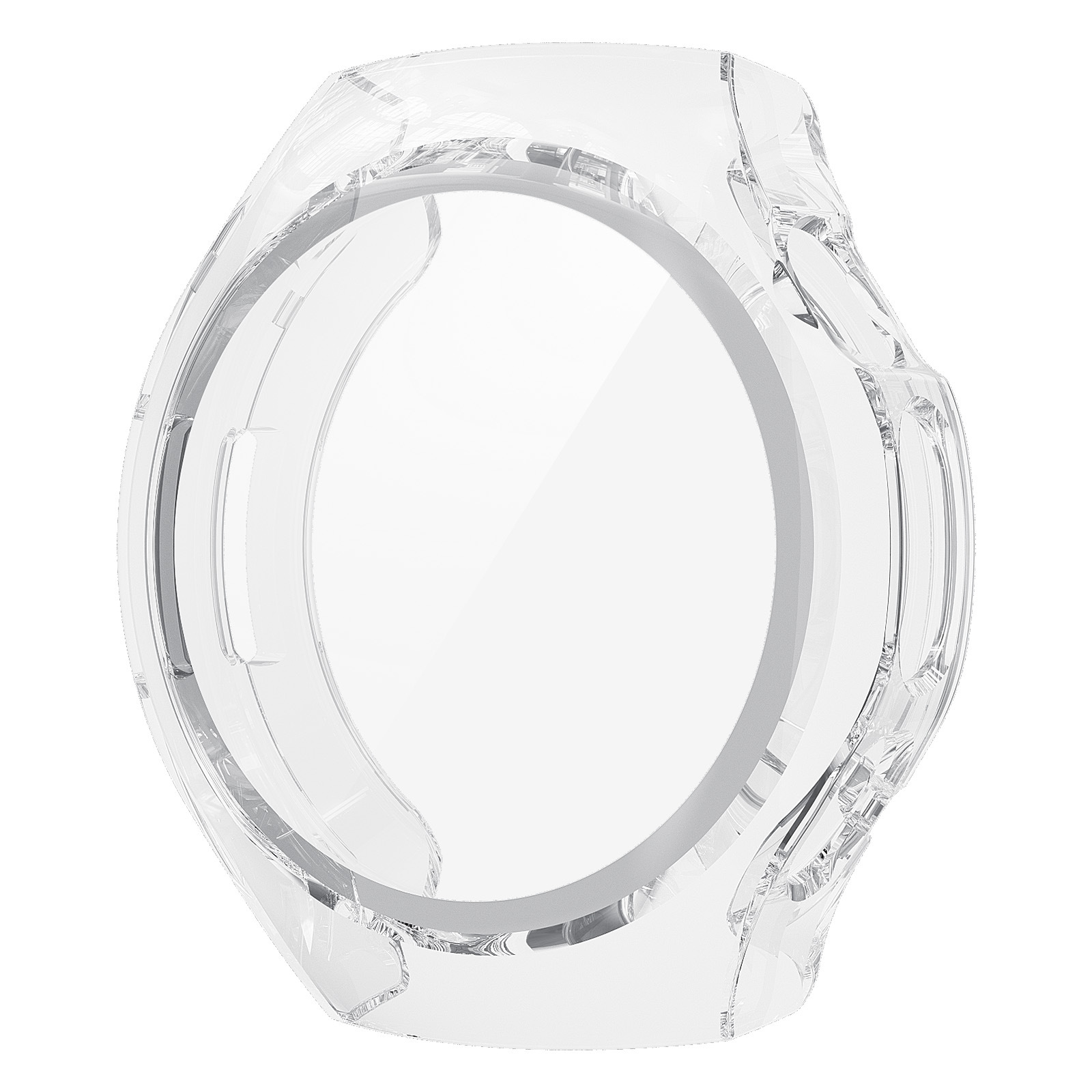 The new product is suitable for the HUAWEI Watch5 protective case. The Huawei Watch5 watch features a fully covered electroplated TPU case Item Picture