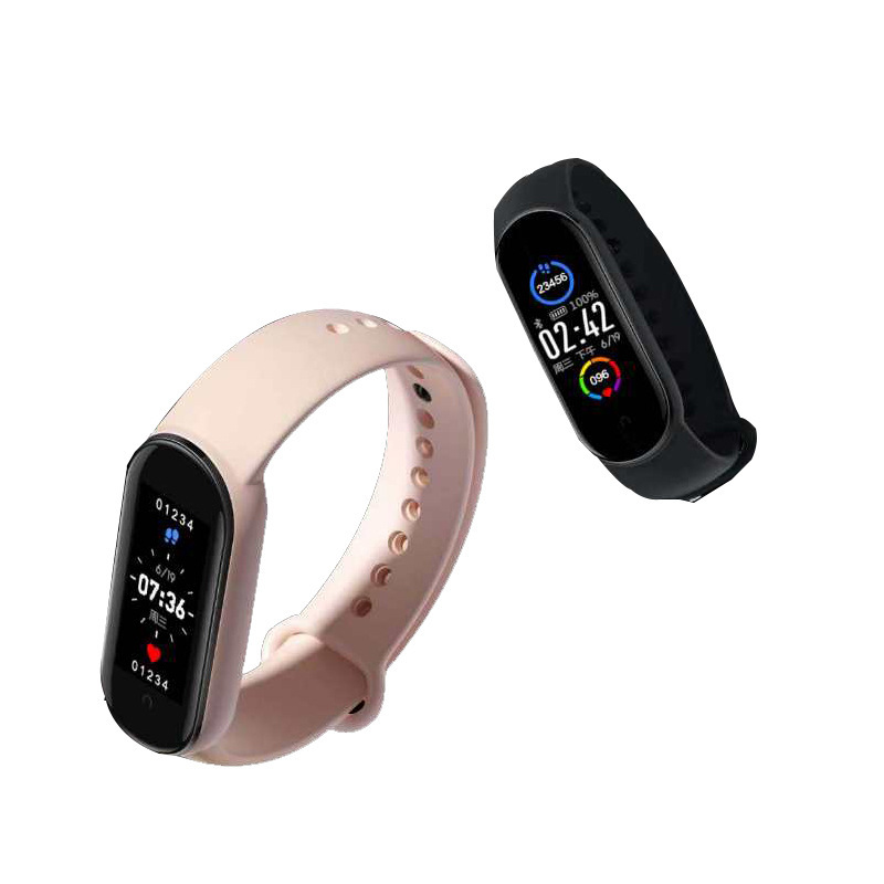 M5 Smart Bracelet Heart Rate Sports Waterproof Cross-border Bestseller New Sports Bracelet Gift Direct Sale Specification drawing