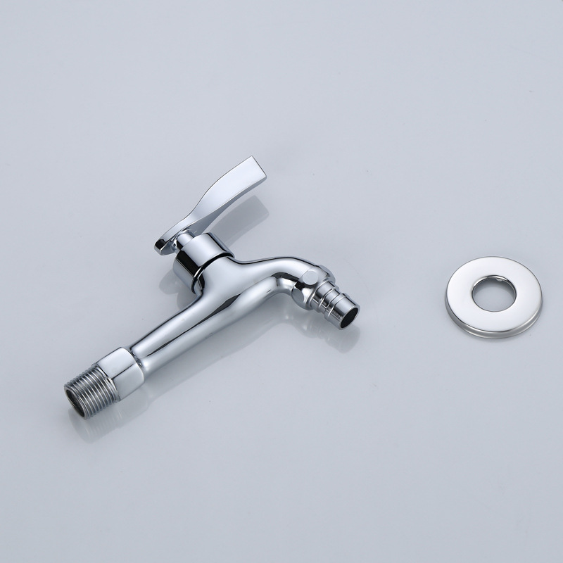 Morning dew 4-minute brass mop sink extended faucet 15 cm long washing machine balcony laundry sink faucet details Picture