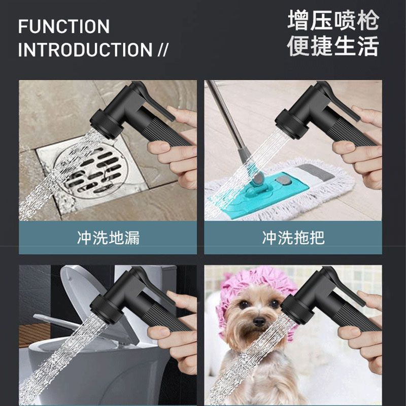 Wholesale and consignment of digital display shower heads and shower sets for household bathrooms, exposed rain shower heads for toilets Application Scenario