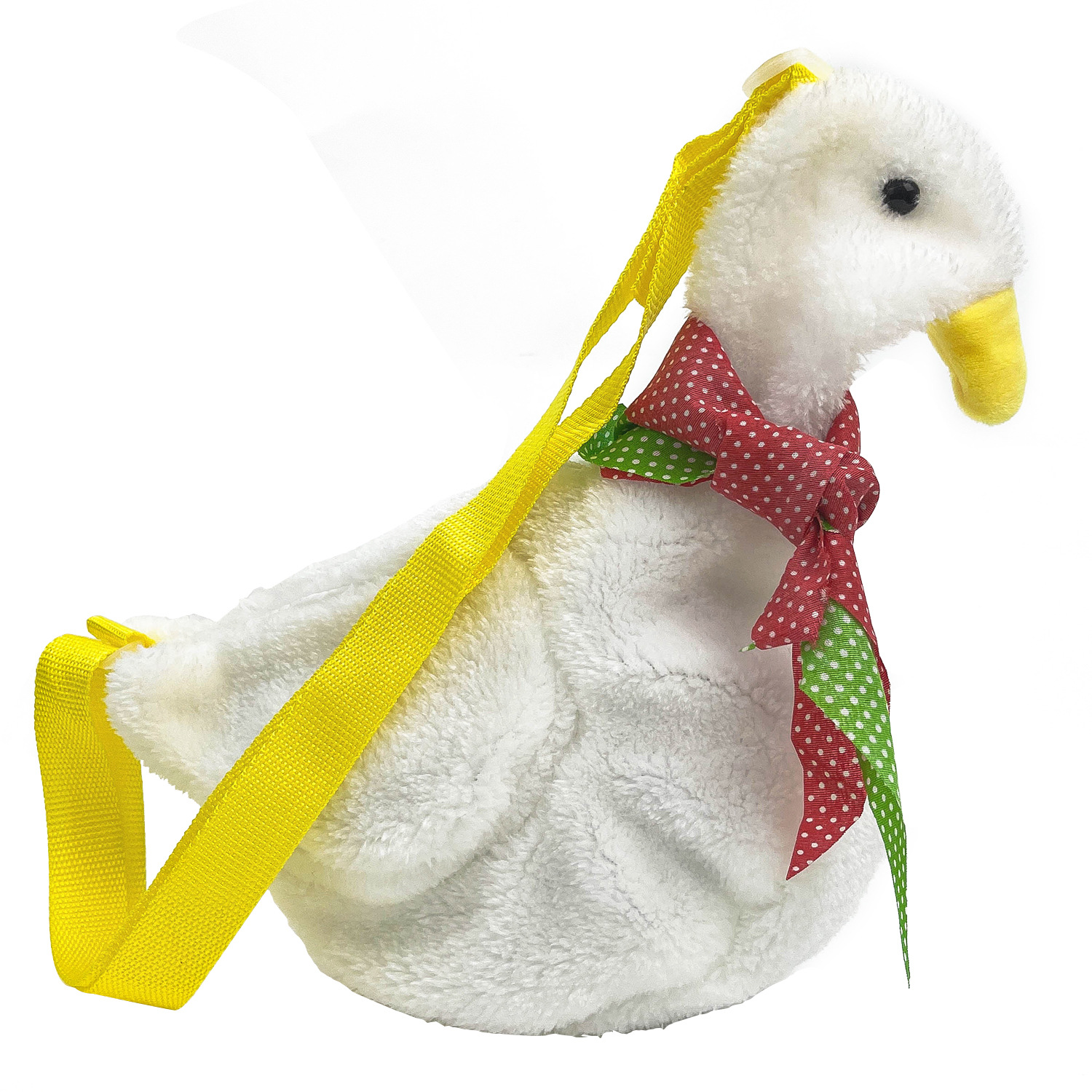 Wholesale children's duck duck bag for girls 2021 New Korean style cute plush single-shoulder bag, fashionable cartoon duck crossbody bag Item Picture
