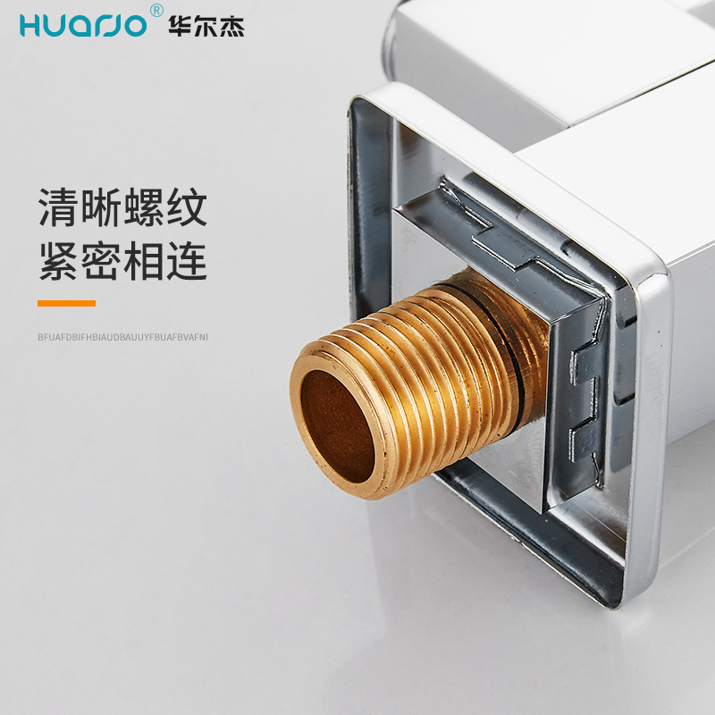Concealed copper wall-mounted showerhead accessories: lower showerhead, outlet faucet, bathtub faucet details Picture