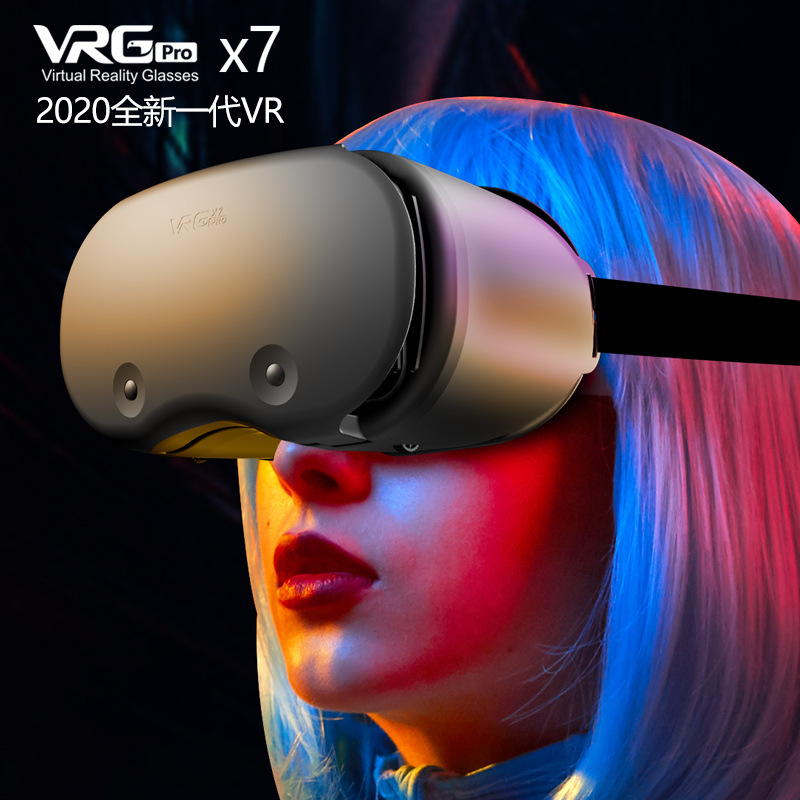 VRGPro X7 new VR glasses, dedicated for mobile phones, virtual reality 3D glasses, metaverse with gifts, one-piece consignment full figure