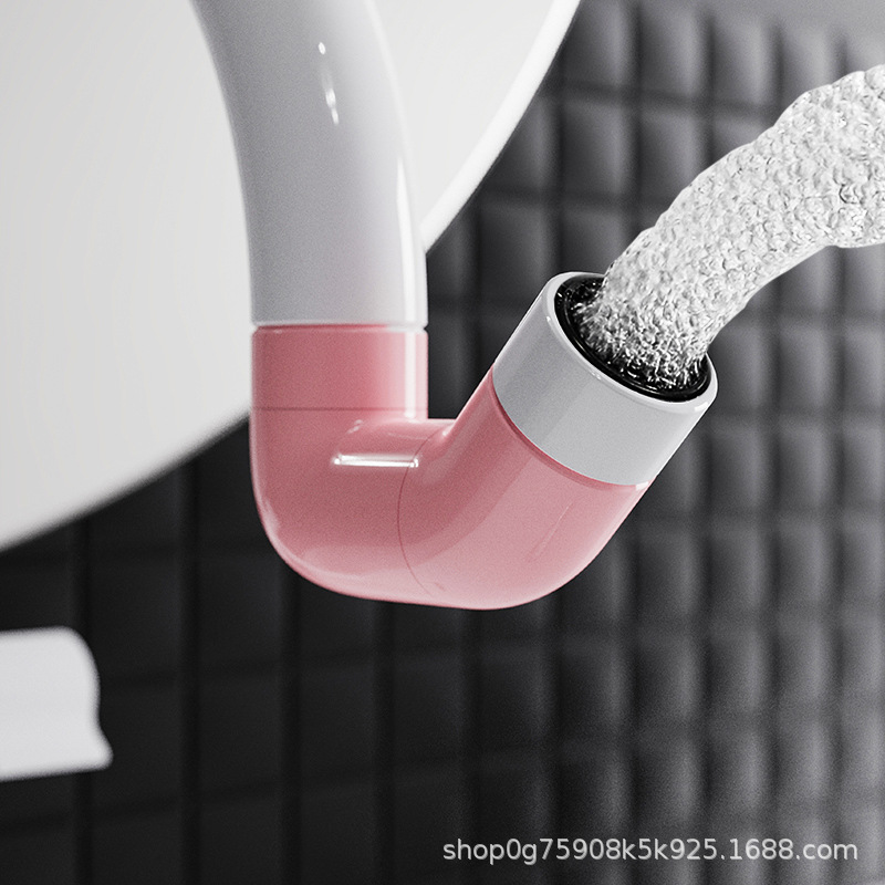 【 One piece Worth shooting 】 Bathroom washbasin, universal faucet, splash-proof spout, rotatable washbasin extender full figure
