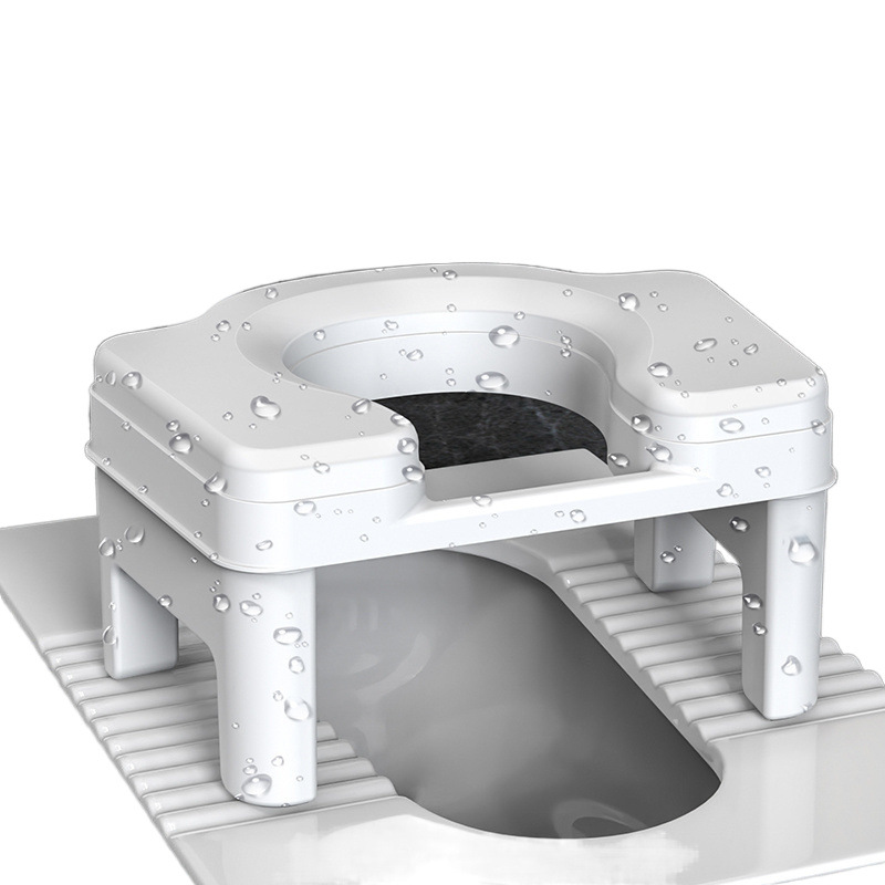 The toilet stool, squat toilet, temporary squat toilet, simple sitting toilet, and toilet bowl for adults aged 60 to 70 have been widened Item Picture