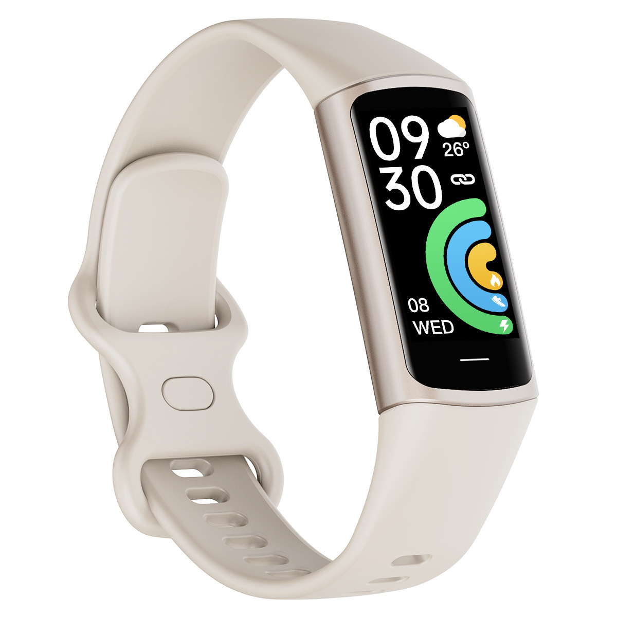 New fashionable and smart fitness wristband for foreign trade, multi-functional waterproof step-counting watch, blood pressure, sleep monitoring, blood oxygen monitoring Item Picture