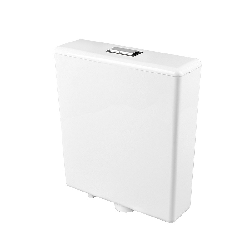 Toilet water tank project, household double-press wall-mounted toilet water tank, one-button bathroom squat toilet, squat toilet flushing water tank Item Picture