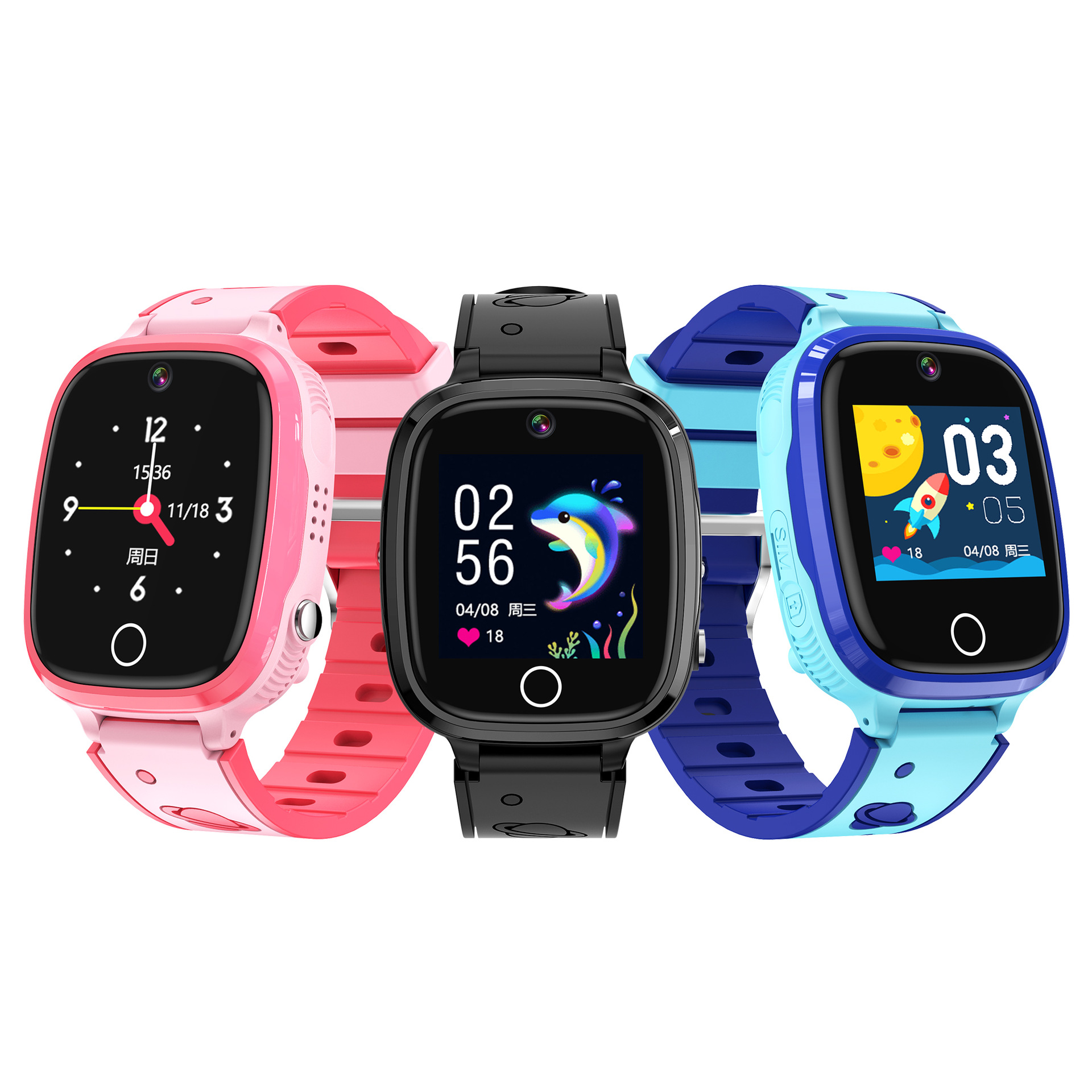 All-network children's smartwatches, smartwatches for both men and women, video call, waterproof positioning, manufacturer wholesale new models Item Picture