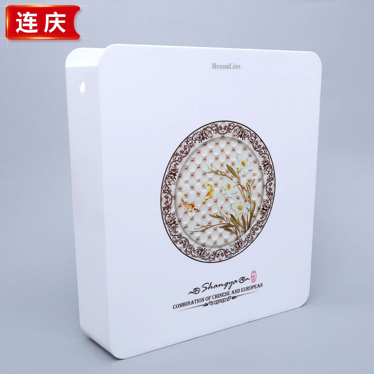 No. 9 printed toilet water tank, bathroom toilet water tank, sanitary ware accessories, squat toilet, flushing water tank details Picture