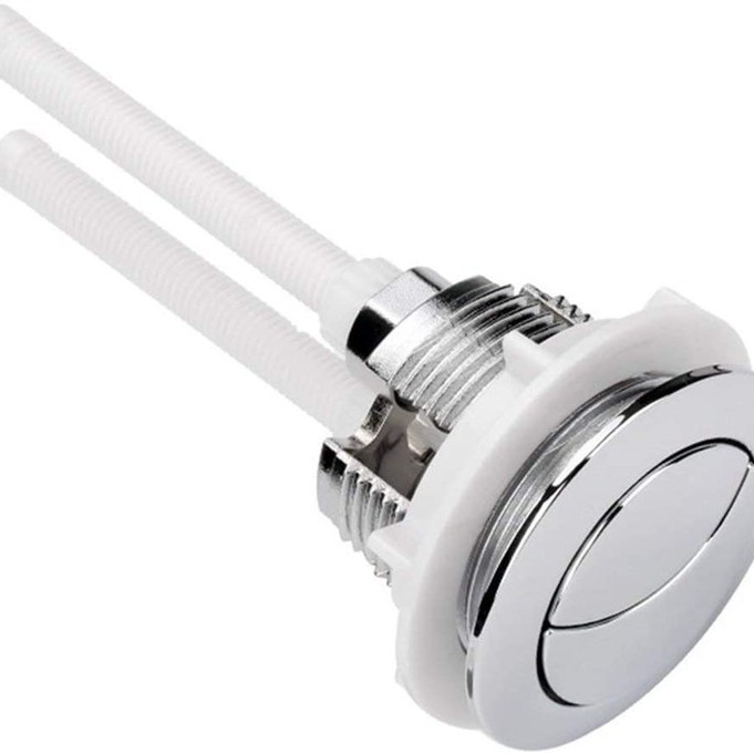 Cross-border 38mm toilet tank button, double-key switch, circular valve stem button, water-saving toilet bathroom accessories Item Picture