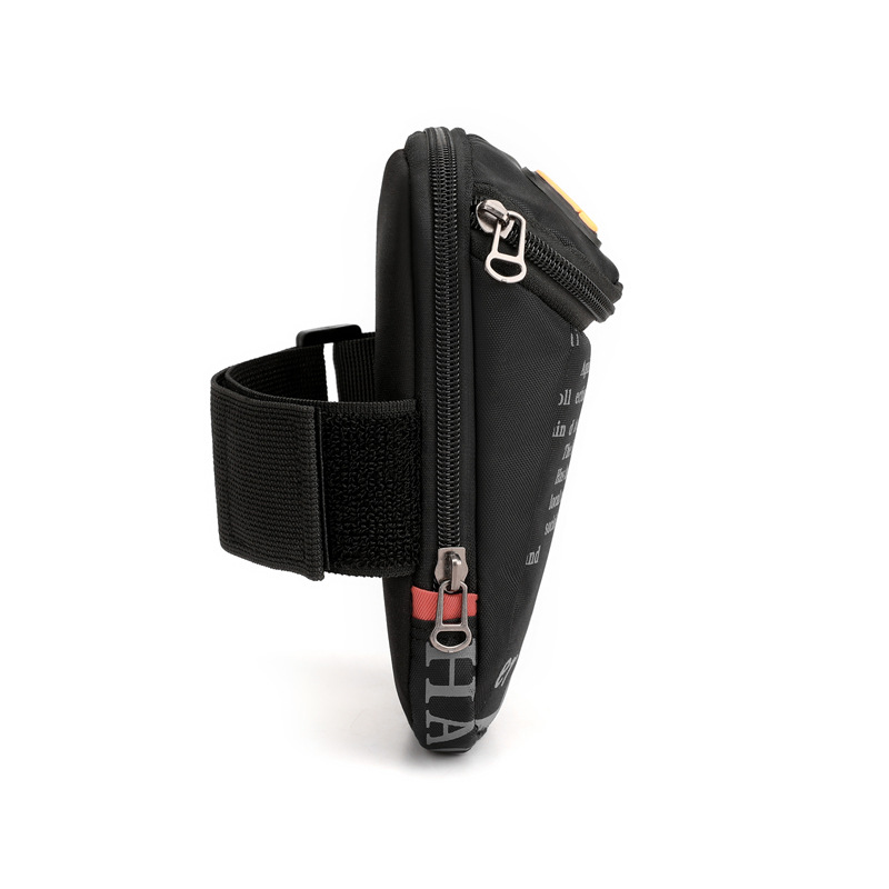 New outdoor running arm bag for men and women, morning running fitness, mobile arm bag, thin wrist bag and mobile phone bag Application Scenario
