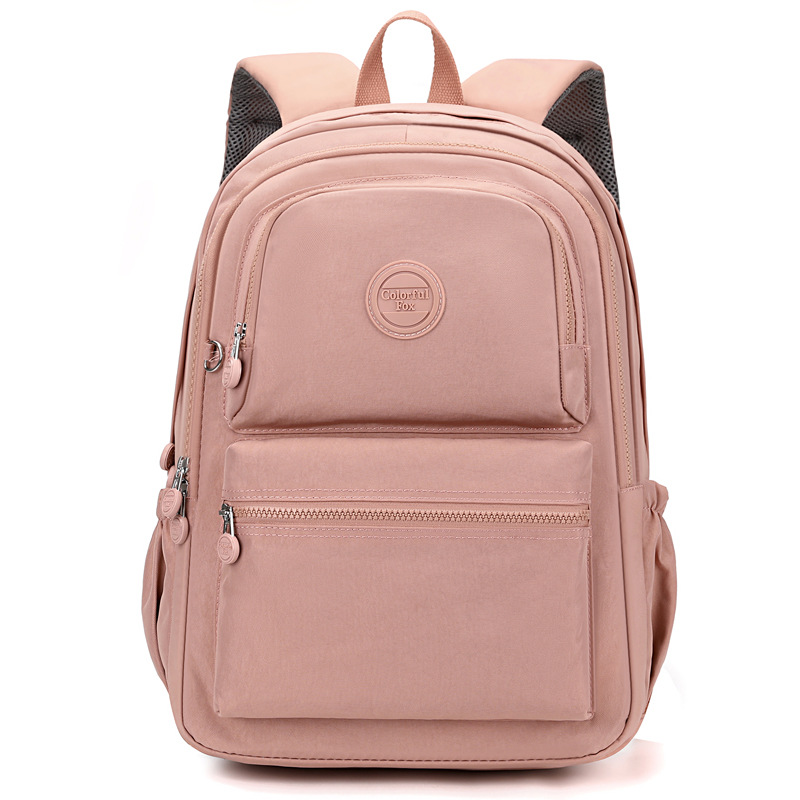 Colorful Fox's new women's backpack, large-capacity multi-layer travel backpack, water-resistant outdoor casual bag Item Picture