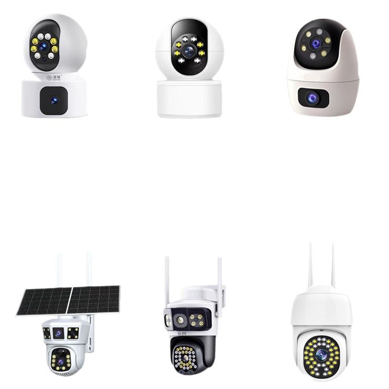 Surveillance manufacturer, camera wholesale, mobile phone remote monitor, home outdoor high-definition night vision, 360-degree without blind spots Item Picture
