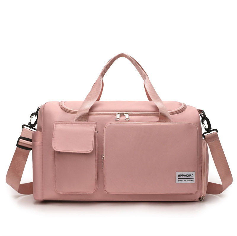 Wholesale of new casual large-capacity sports travel bags, splash-proof, fashionable and convenient single-shoulder crossbody bag Item Picture