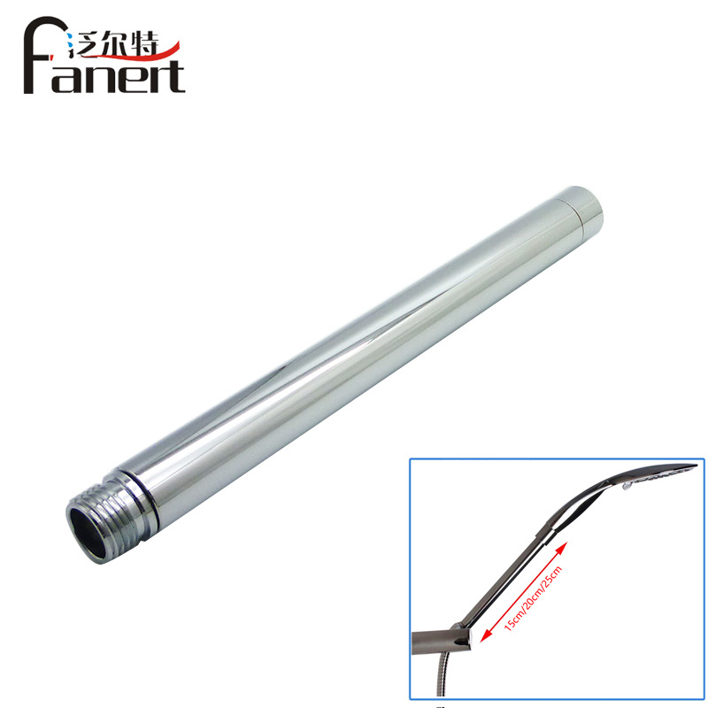 Circular chrome-plated hand-held shower head extender for foreign trade hotels, bathroom accessories details Picture