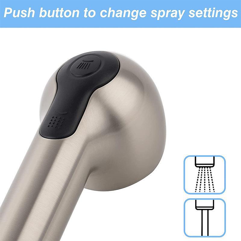 ABS shower head, kitchen sink, pull-out faucet, small shower head, two-function handheld shower head details Picture
