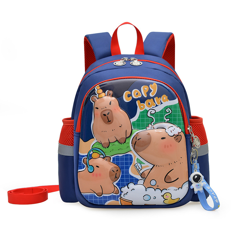 Children's hard-shell schoolbags for kindergarten middle and senior classes, 3-6 years old boys and girls, anti-wandering Kabipala cartoon backpacks 5 Item Picture