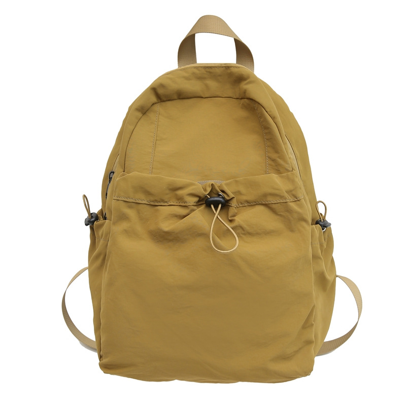 2025 Korean version New large-capacity nylon fabric backpack, lightweight and casual commuting backpack, Haraju-style student schoolbag Item Picture