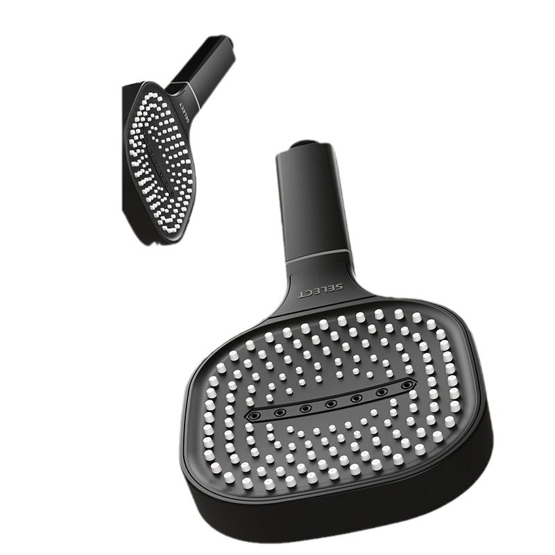 Square pressurized showerhead from the source factory, with strong pressure and large water output, is a shower head for bathing Item Picture