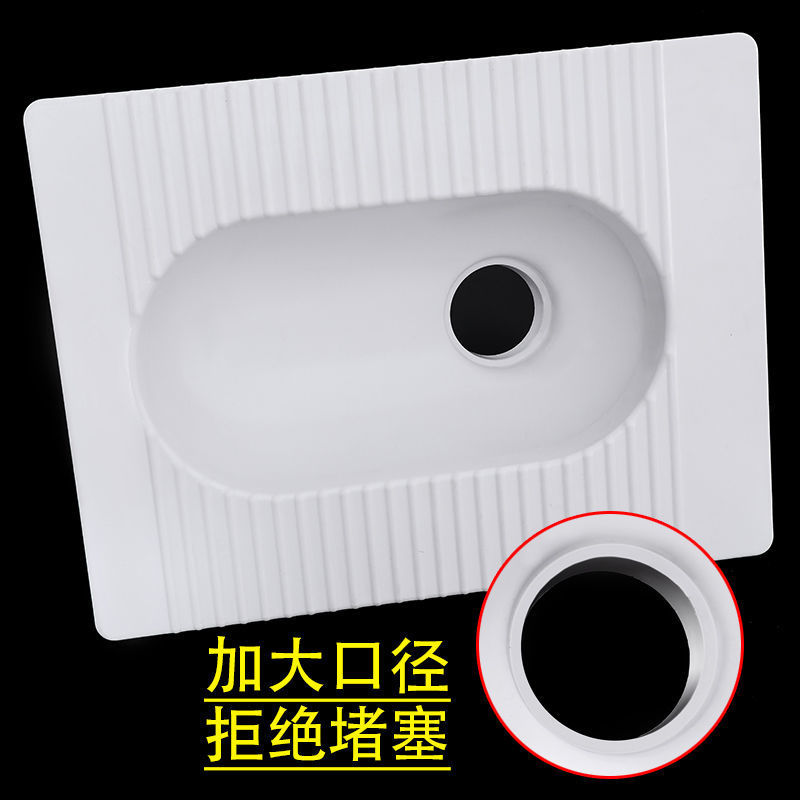 Direct sales factory of one piece of fiberglass reinforced plastic special type squat toilet for household and rural toilet renovation Application Scenario