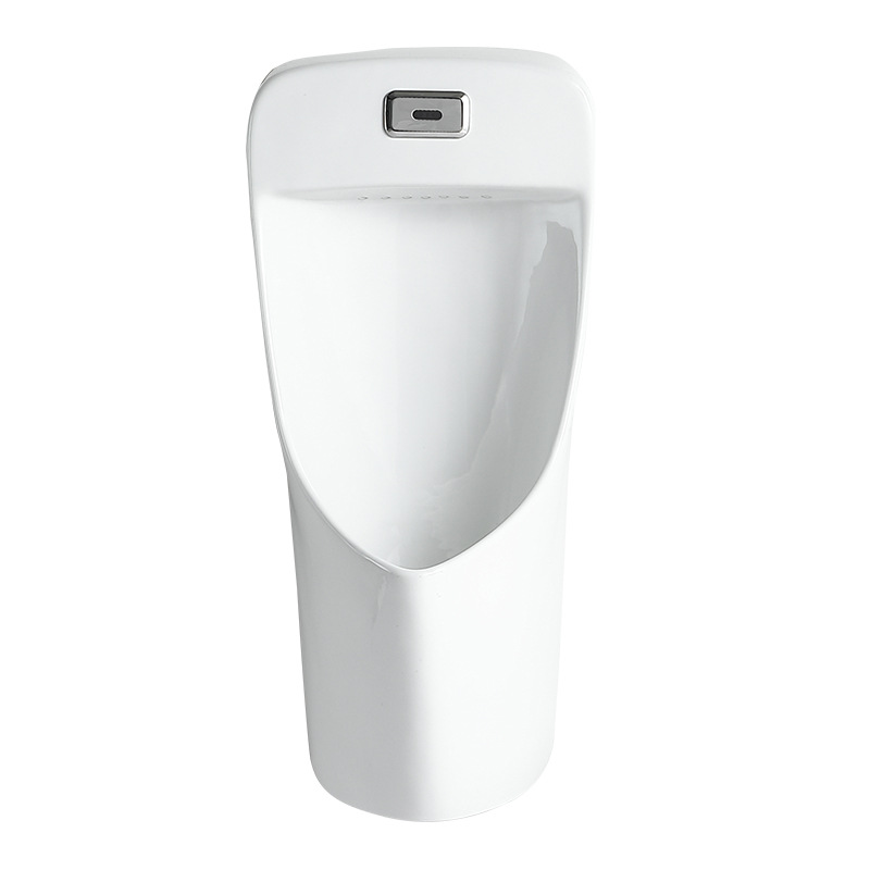 Ceramic urinal wall-mounted floor-standing integrated sensor toilet bowl, vertical urinal, wall-mounted urinal and urine trough project Item Picture