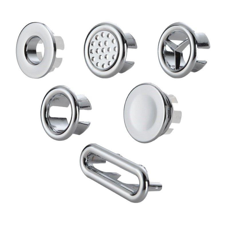 All-copper washbasin accessories, washbasin pool, artistic basin, countertop basin, overflow hole plug, plug head, decorative hole cover, ceramic cover Item Picture
