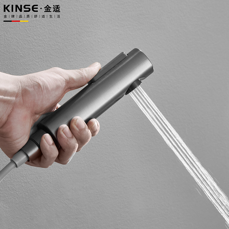Piano aircraft carrier key constant temperature shower head set, digital display large shower set, gun ash digital display liquid silicone flower wine Specification drawing