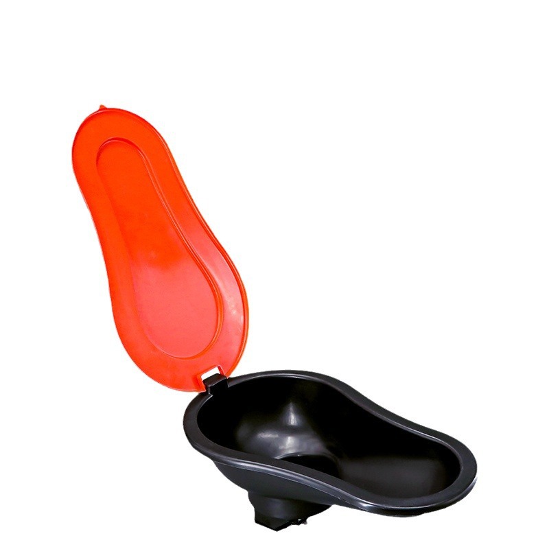 Simple temporary toilet, special plastic squat toilet for construction workers, disposable construction site, anti-odor and flushable Item Picture