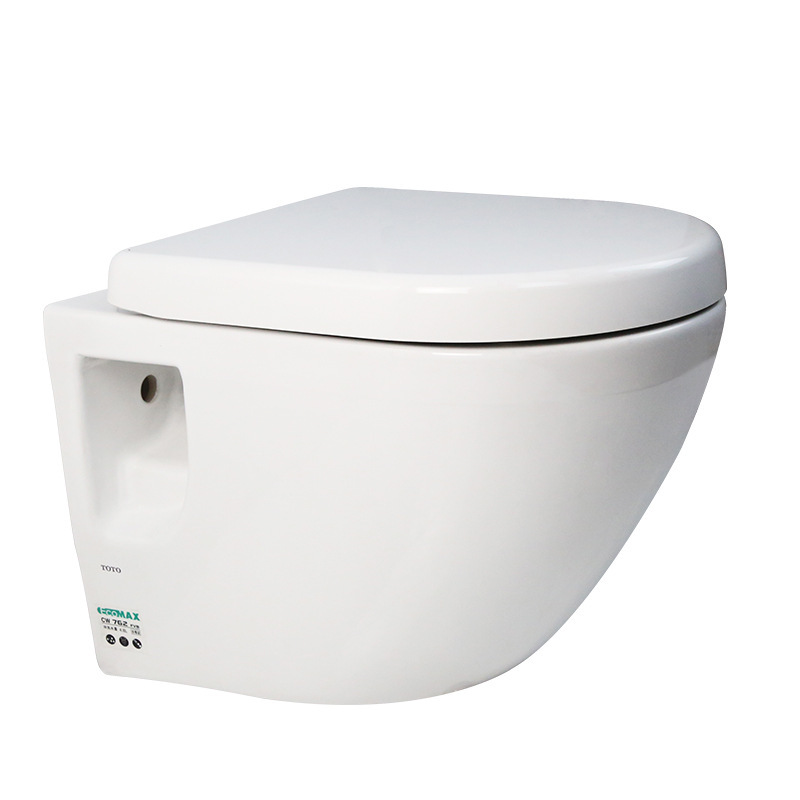 T0T0 Wall-mounted toilet, built-in hidden water tank, wall-mounted seat, suspended toilet CW762B Item Picture