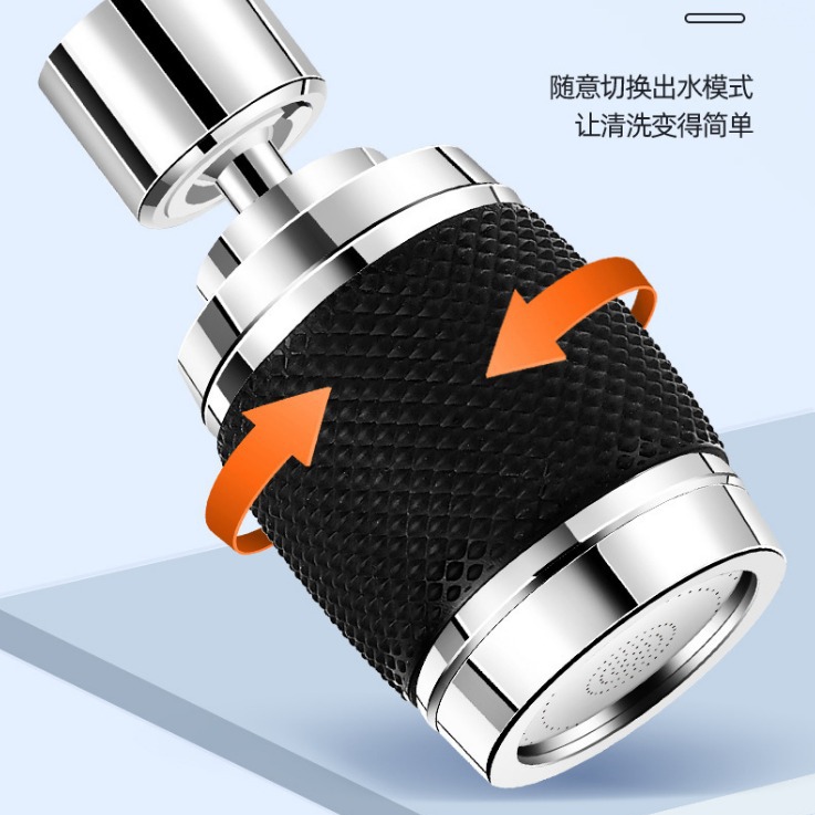 Kitchen faucet filter, household water purifier faucet universal splash-proof joint, extension and rotating faucet magic tool details Picture