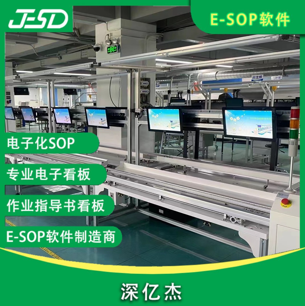 Shenyijie Electronic Intelligent Control Sop Multimedia Release System sop Operation Instruction Manual Touch All-in-one machine Application Scenario