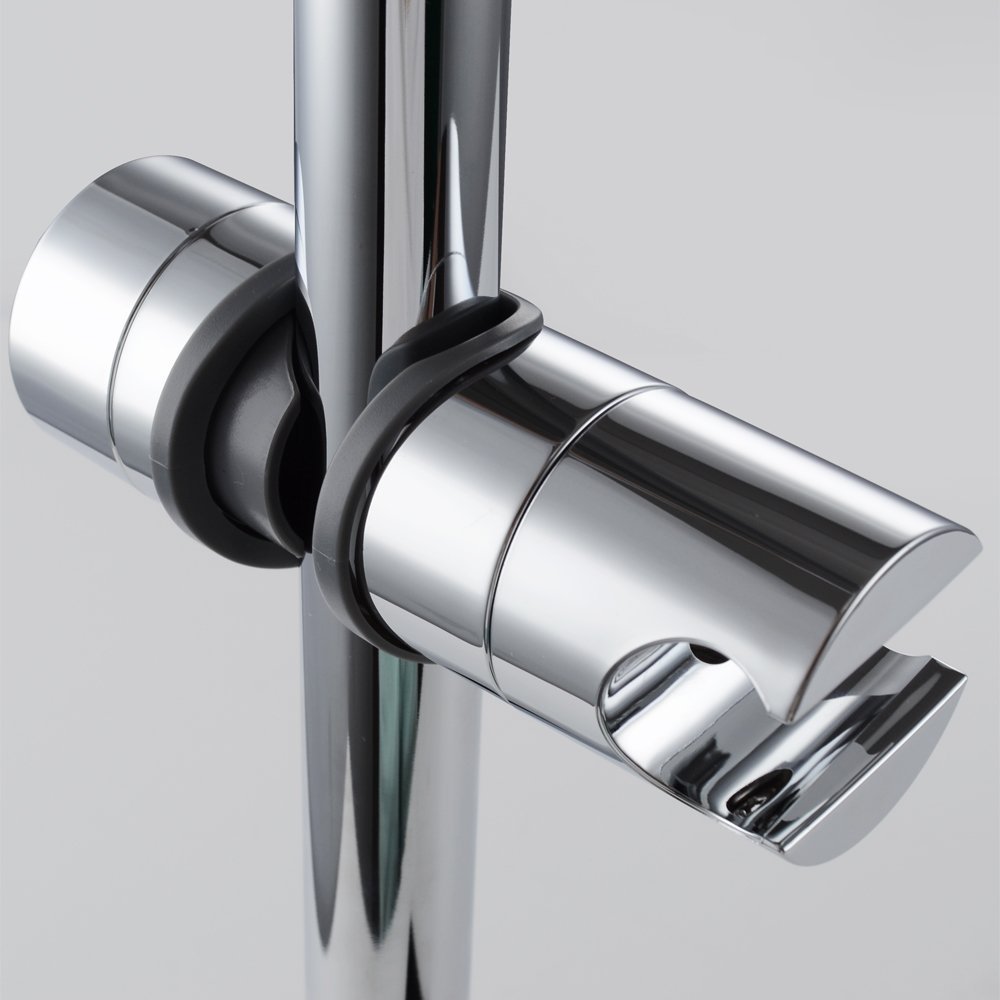 The straight buckle type Xiamen showerhead seat lifting seat nozzle bracket is suitable for 18-25mm pipe showerhead sliding sleeve with middle insertion details Picture