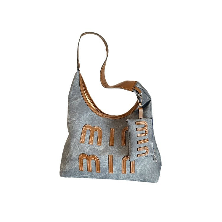Retro underarm bag for women 2024 new style, fashionable and casual handbag, with a unique texture, single-shoulder underarm bag Item Picture