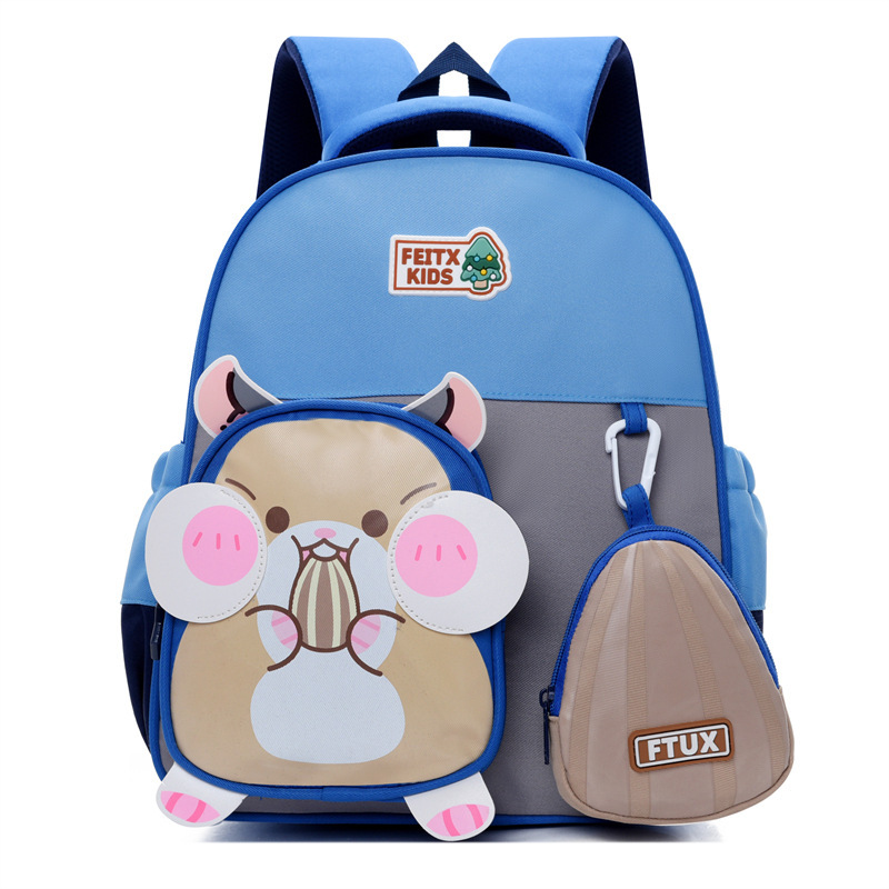 New cute cartoon children's schoolbags, 3-5 years old boys and girls backpacks, small class and middle class schoolbags, kindergarten schoolbags 4 Item Picture