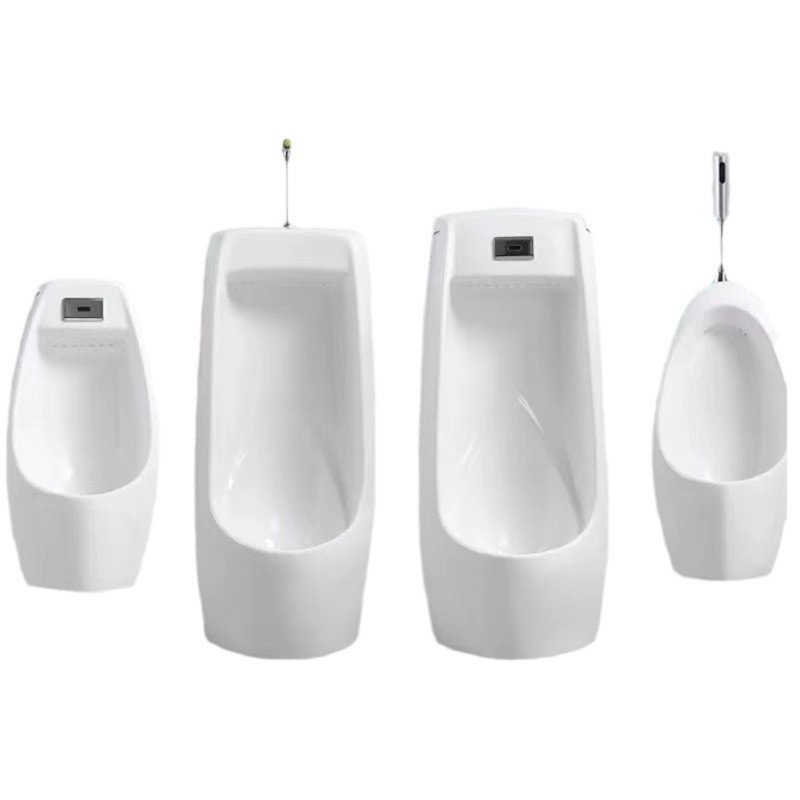 Automatic sensor wall-mounted floor-standing urinal, men's urinal, household ceramic adult urinal Item Picture