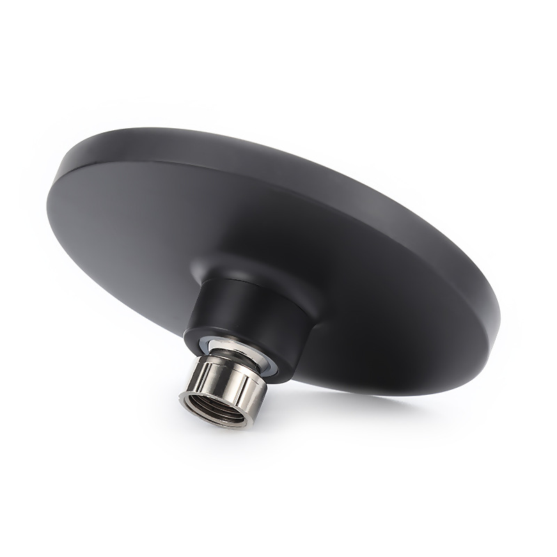 Supplying small shower heads with black and simple patterns for household bathroom ceiling showers Item Picture